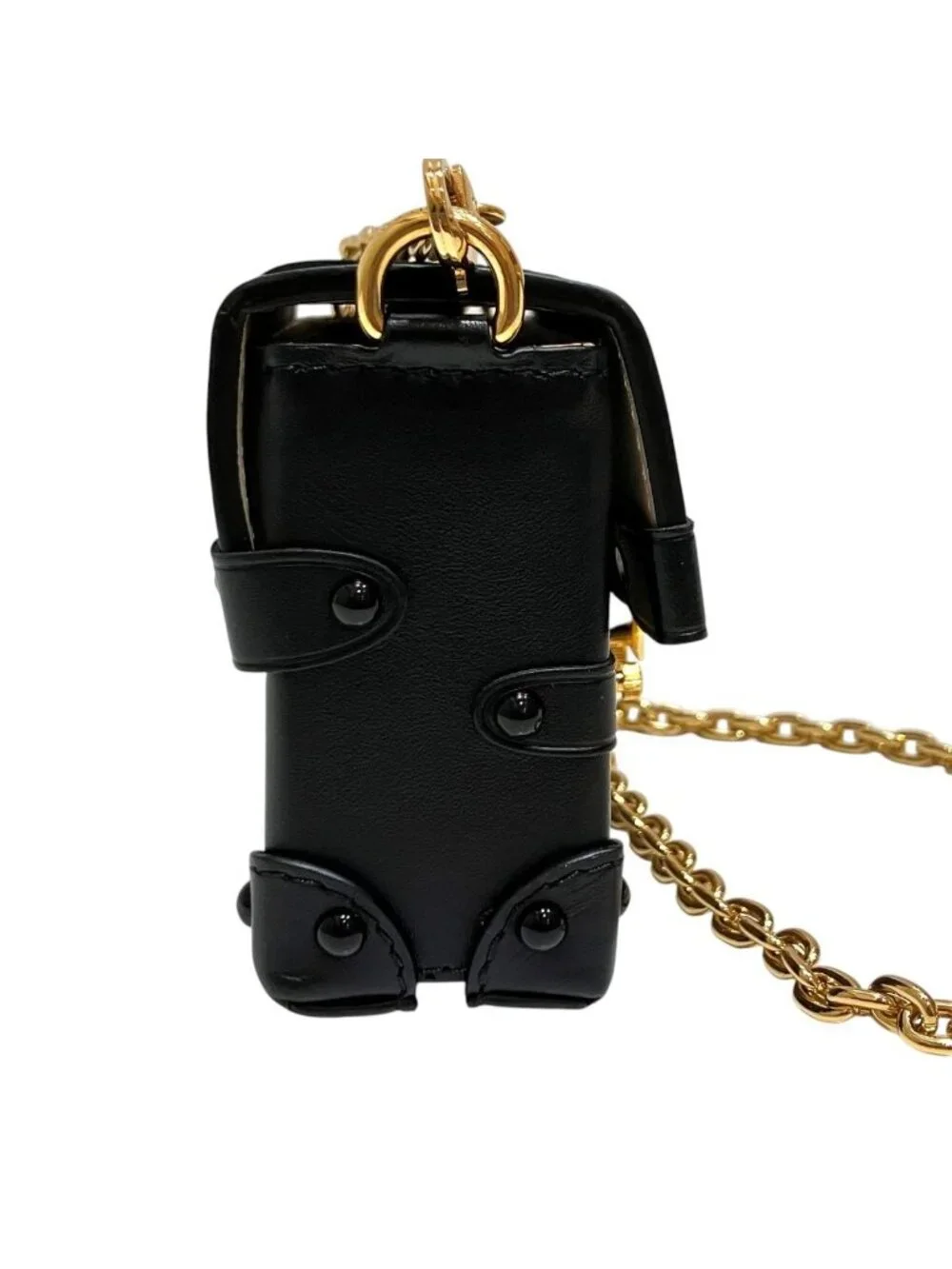 Louis Vuitton Portefeuille Trunk Mini Epi Shoulder Bag Leather